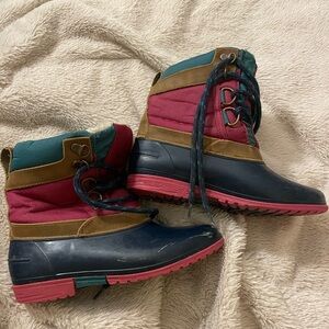 EUC Vintage Kids Winter Thermolite Boots
